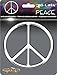 Cruiser Accessories 83063 Chrome 3D-Cals Peace Decal