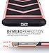 ANSIWEE iPhone X Case, iPhone X Case Soft TPU Back, Flexible iPhone X Cover Shock Absorbing Flexible Protective Shell Cover Defender Shield Carrying Case for Apple iPhone X 5.8 inch (.Rose Gold)