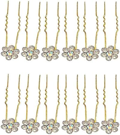 Buy Shopvilla Bridal Hair Accessories Fancy Rhinestone Juda Pins