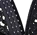 ZKESS Womens Sleeveless Bustier Lace Top Party Club Bodycon Dress Small Size Black