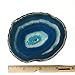JIC Gem Agate Coaster Teal 3.5-4