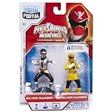 Jakks Pacific, Hero Portal, Saban's Power Rangers Super Megaforce Booster Pack, Silver Ranger and Yellow Ranger