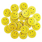 Yexpress Fun-Filled Yellow Mini Smiley Maze Puzzles Party Favours, Plastic, 2 3/4