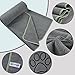 KinHwa Dog Towel Super Absorbent Microfiber Dog Drying Towel Soft Pet Bath Towel for All Dogs and Cats with Embroidered Paw Print 30inch x 50inch Gray