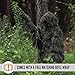 Arcturus Ghost Youth Ghillie Suit | Dense, Double-Stitched Design | Camouflage Hunting Clothes for Military, Snipers, Hunters, Airsoft
