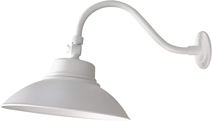 Ledupdates Gooseneck Barn Light 42w Led Security Light Wall Sconce