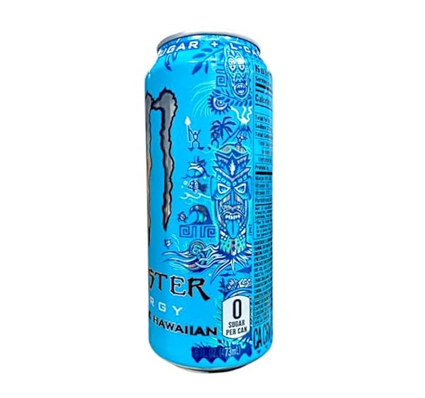 MONSTER ENERGY ULTRA BLUE HAWAIIAN ZERO SUGAR (16OZ)