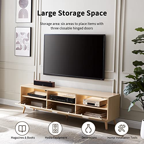 Generic LED TV TV Stand, 63 inch Console Table LED Light