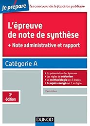 L' épreuve de note de synthèse