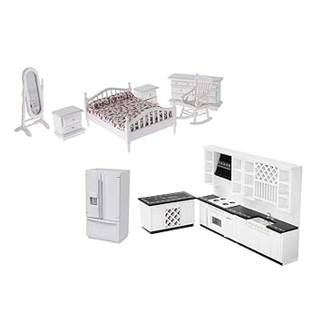 Amazon.es: Baoblaze Modelo Gabinete de Cocina Refrigerador en ...