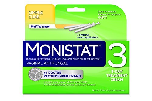 Monistat 3 Vaginal Antifungal Treatment 3 EA - Buy Packs and SAVE (Pack of 2)