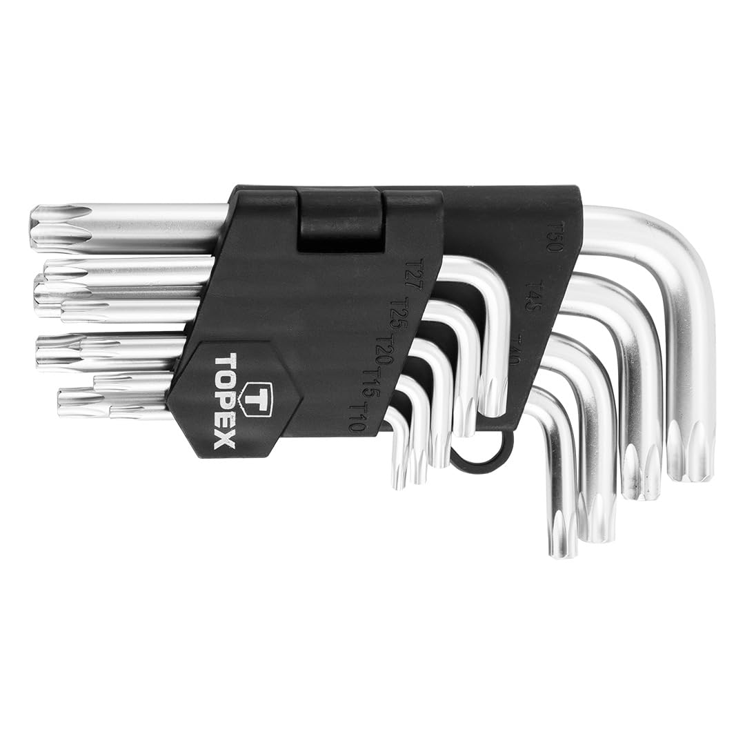 TOPEX 35D960 T10 - T50 CV Torx-Key Set (9-Piece)