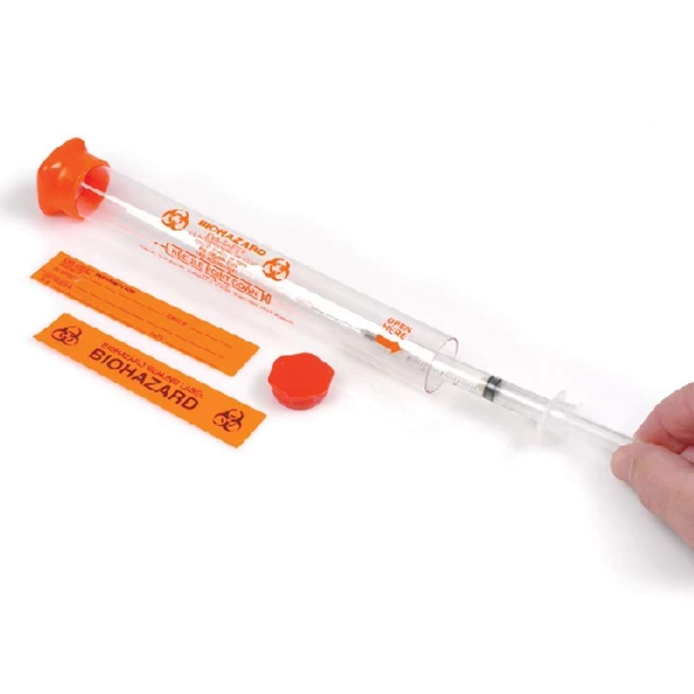 Armor Forensics 26359 Eva-Safe Syringe Tubes (12): Industrial & Scientific