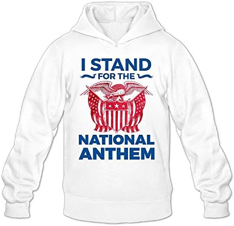 Chewing Gum I Stand For The National Anthem Men's Hooded Sweatshirt Pullover Hoodie Fashion Athletic Sweatshirts