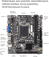 CHICIRIS H61M Two-Channel Motherboard 100Mb/s Network Card Desktop PC view 7