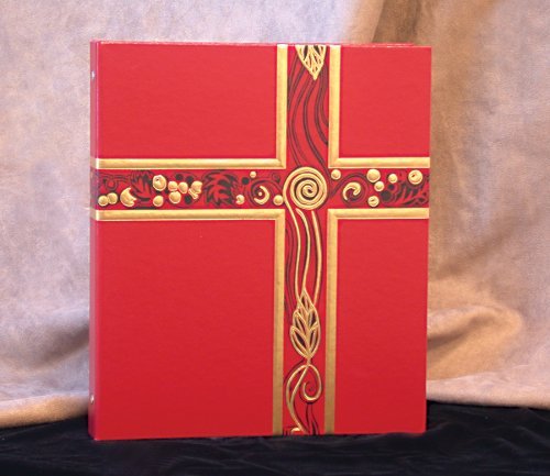 Ceremonial Binder - Red with Gold Foil