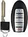 KeylessOption Keyless Entry Remote Smart Key Fob for 2017-2018 Infiniti Q50, Q60 2014-2018 QX60 2013-2018 Nissan Altima, Pathfinder 2015-2018 Murano 2016-2018 Maxima