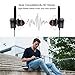 Aoslen Bluetooth Headphones, Wireless Earbuds w/ Mic IPX7 Sports Waterproof Stereo Sweatproof Earphones for Gym Running Hiking Workout 15 Hour Battery Noise Cancelling Headsets