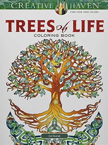 Creative Haven Trees of Life Coloring Book (Adult Coloring Books: World & Travel)
