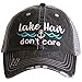 KATYDID Lake Hair Don't Care Baseball Cap - Trucker Hat for Women - Stylish Cute Sun Hat