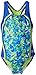 Speedo Big Girls' Tie Dye Blaze Sport Splice One Piece Swimsuit