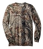 WearDgo Licensed Realtree AP Camo T-shirts - Long Sleeve - Pocket - M