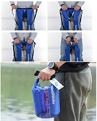 HYSENM-5L20L60L-Ultralight-PVC-Waterproof-Floating-Cell-Phone-Pack-Dry-Sack-With-Shoulder-Strap-For-Travel-Camping-Swimming-Boating-Surfing-Drifting-Skiing