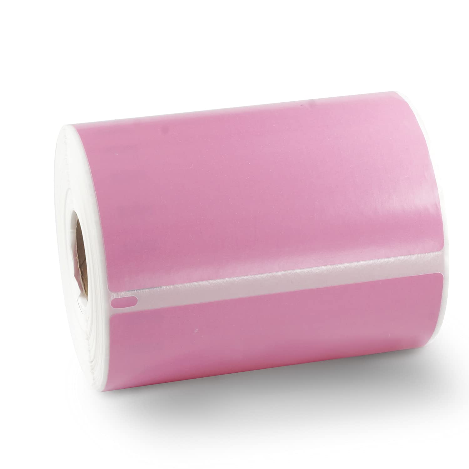BETCKEY - 1 Roll Pink Extra Large Shipping Labels Compatible with DYMO S0904980, 104mm x 159mm, 220 Colored Labels Compatible with DYMO LabelWriter 4XL, NOT Fit 550 or 5XL