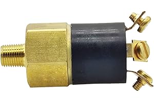XYZIL 1/8" NPT Male SPDT Falling 15 PSI Engine Low Pressure Switch Sensor SM SM-2C-15F Compatible with Nason SM2C15F
