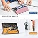 TiMOVO Case for iPad Air 5th Generation Case 2022,iPad Air 4th Generation 2020,iPad Pro 11 2018, [Support Apple Pencil Charging] Strong Magnetic Trifold Stand Case, iPad Air 5/4 Case - Rose Gold