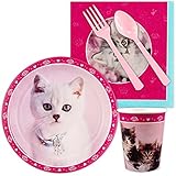 BirthdayExpress Rachael Hale Glamour Cats Party Supplies - Snack Party Pack