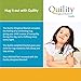 Quility Premium Kids Weighted Blanket & Removable Cover | 07 lbs | 41