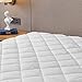 Vekkia Mattress Pad Cover with Deep Pocket (8