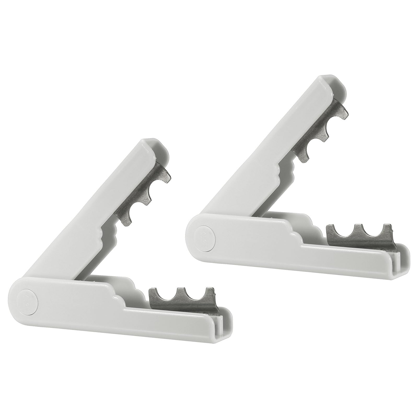 PATIKIL Rose Thorn Stripper Tool, 2Pack Metal Thorn Remover Tools Rose Stem Leaf Thorn Stripper for Rose Flower Floral Arrangement, White