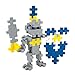 Plus Plus 3D Figure Building Block Set, Fun Stem Toys for Kids, 70 Interlocking Pieces - Knight Mini Maker Tube