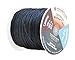 Mandala Crafts Nylon Satin Cord - 0.8mm for Jewelry and Bracelets Making - 109 Yds Black String Rattail Chinese Knotting Cord