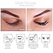 110 Pairs Lash Under Eye Pads, Teenitor Eyelash Extension Gel Pads, Lint Free Lash Extension Eye Gel Patches Golden