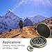 ydfagak Compass Premium Portable Pocket Watch Flip-Open Compass Camping Hiking Compass Outdoor Navigation Tools (Copper)