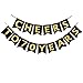 Cheers To 70 Years Banner Birthday Wedding Anniversary Party Decoration Supplies (70th)