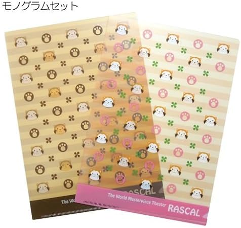 Amazon Co Jp 世界名作劇場 あらいぐまラスカル A5クリアファイル2枚セット アニメキャラクターグッズ 文房具 通販 モノグラムセット おもちゃ