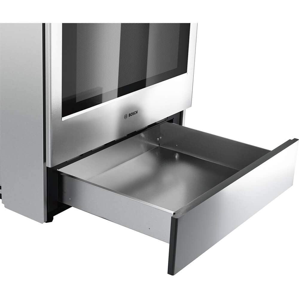 800 Series 30 in. 5 Burner Slide-in Gas Range in Stainless Steel with 4.8 cu. Ft. True Convection and Self-Cleaning Oven