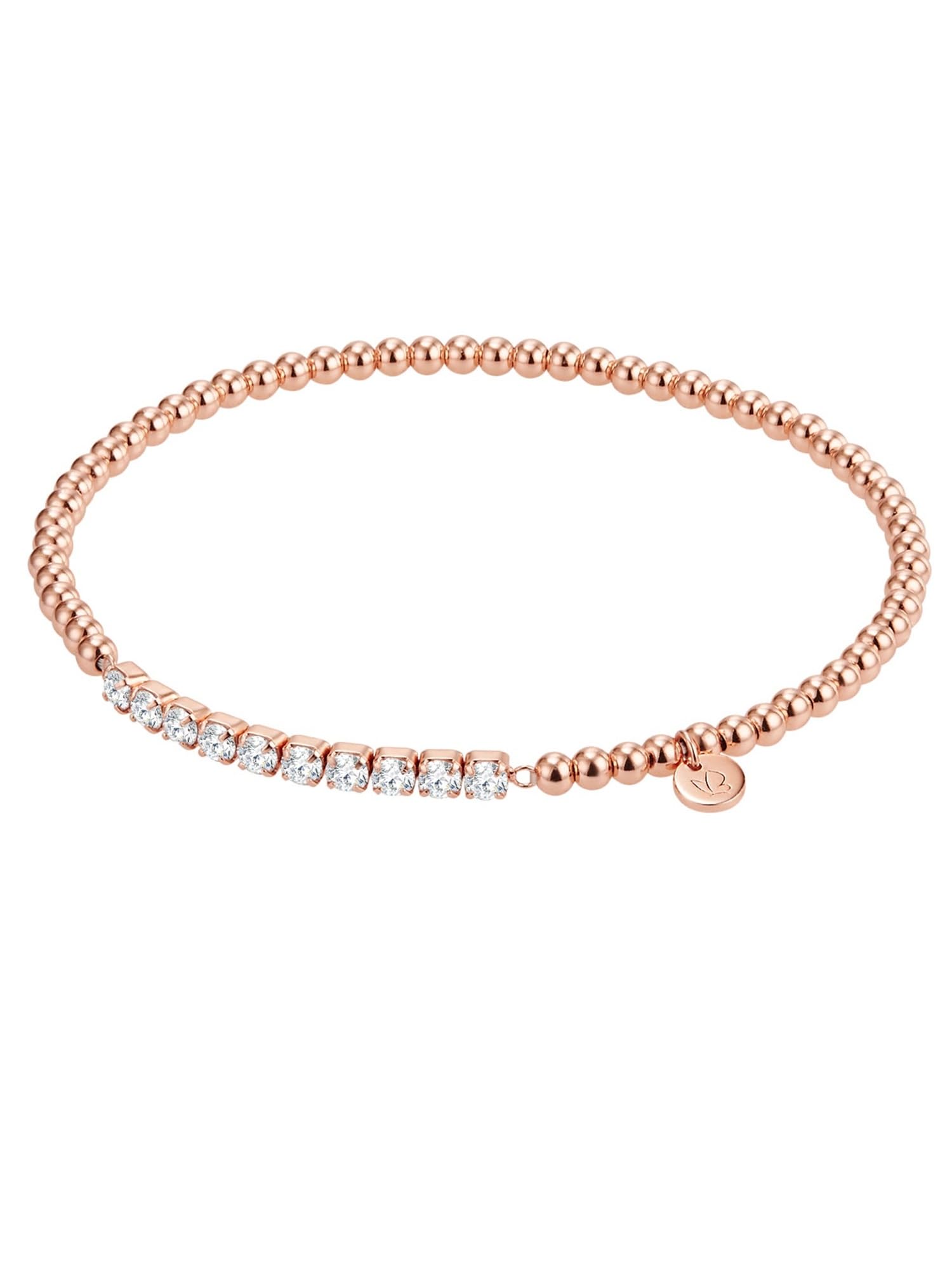 Glanzstücke München Female 925/- Sterling Silver Zirconia Pearl Bracelet