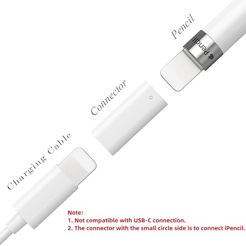 COOYA Compatible with Apple Pencil 1st Gen Charger Adapter