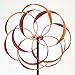 Bits and Pieces - Flower Wind Spinner - Magnificent 65 Inch Weather Resistant Metal - Beautiful Outdoor Lawn and Garden Décor