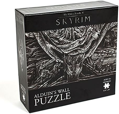 Skyrim Alduin's Wall 1000pc Puzzle