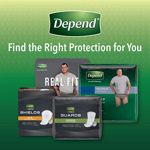 Depend FITFLEX Incontinence Underwear for Men, Maximum Absorbency