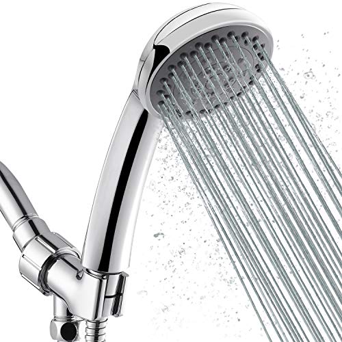 Ezelia High Pressure Shower Head with Pause Mode and Massage Spa, 5
