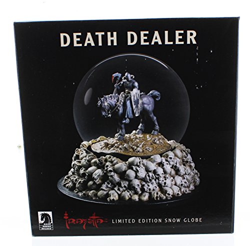 Dark Horse Deluxe Frank Frazetta: Death Dealer Snow Globe Statue