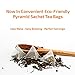 v tea Turmeric Spice Anti-Inflammatory Tea: Support Joint Health. 100% Organic - 14 Pyramid Sachets.