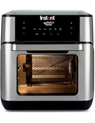 Instant Vortex Plus 7-in-1 Air Fryer, Toaster Oven, and Rotisserie Oven, 10 Quart, 7 Programs, Air Fry, Rotisserie, Roast, Broil, Bake, Reheat, and Dehydrate